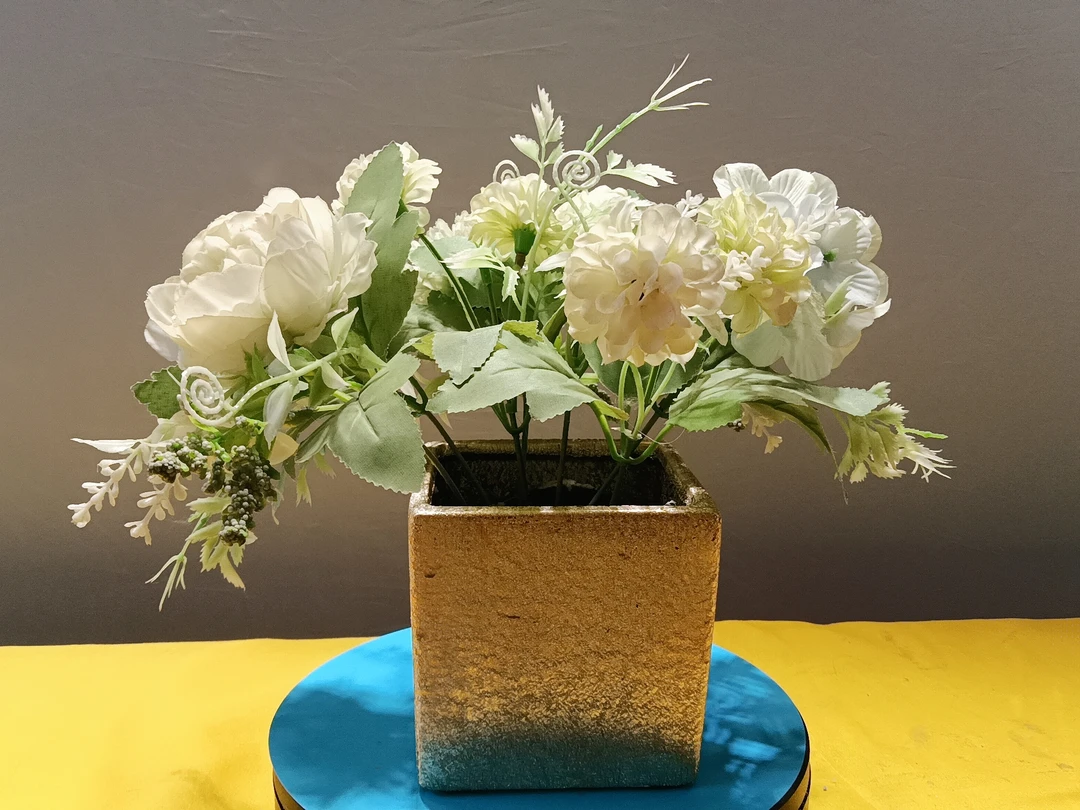 仿生花卉新店开业优惠大酬宾