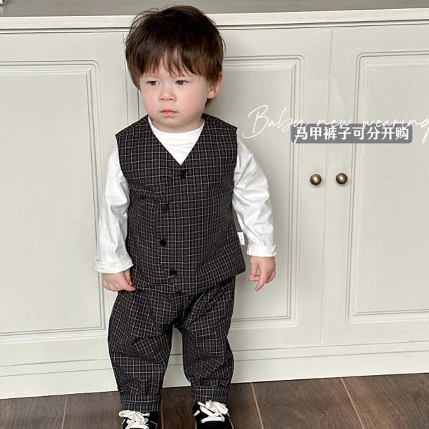 【可分开入】婴幼儿春秋套装宝宝两件套礼服周岁服