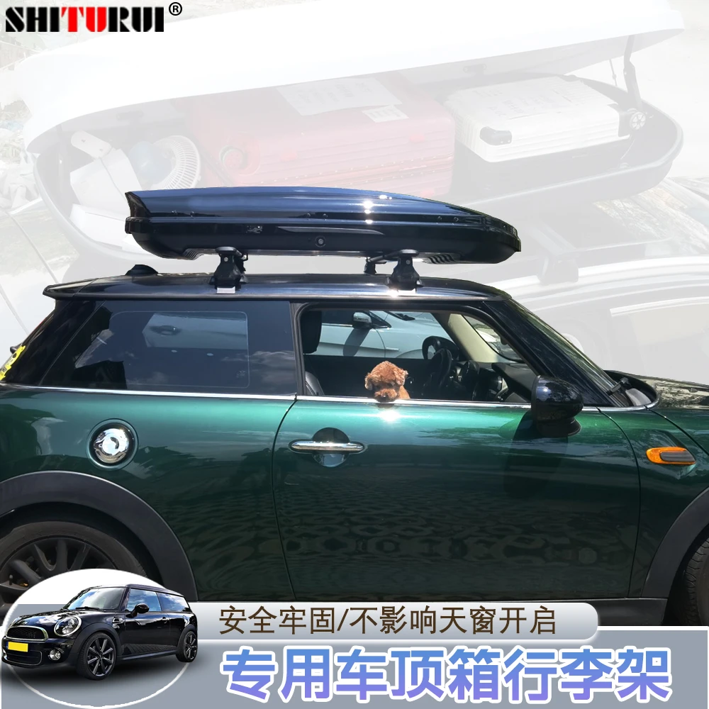 适用于宝马mini车顶横杆f56r55改装coopers自行车架clubman行李箱