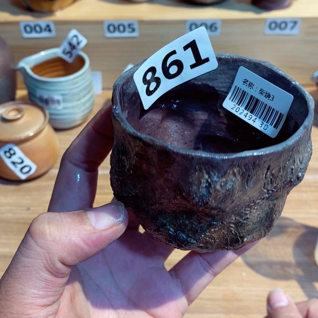 拙*，柴烧茶具陶瓷杯子