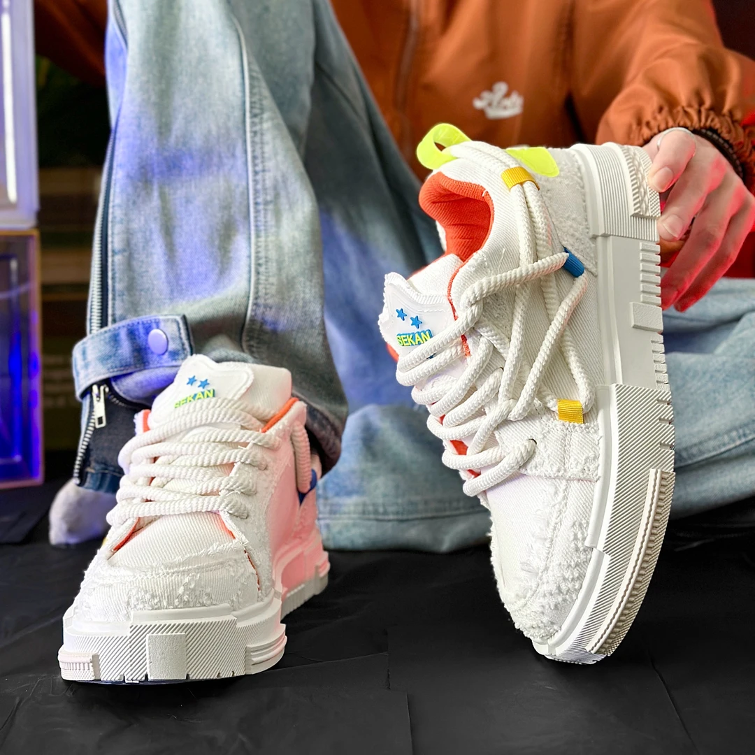 男款潮流休闲运动鞋新款滑 板鞋老爹鞋