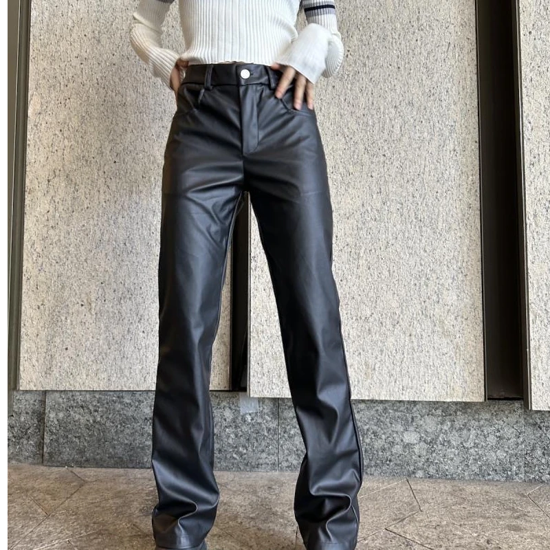 春季福利开播ins春秋皮裤