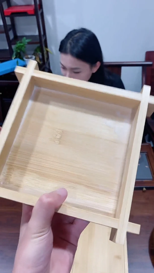 【闪购商品】竹四角盒 微瑕