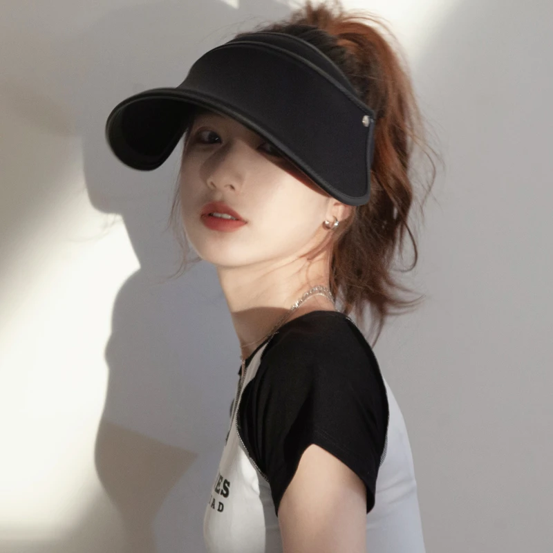 英国CospKosp夏季防晒防紫外线遮脸太阳帽户外遮阳空顶帽女孩