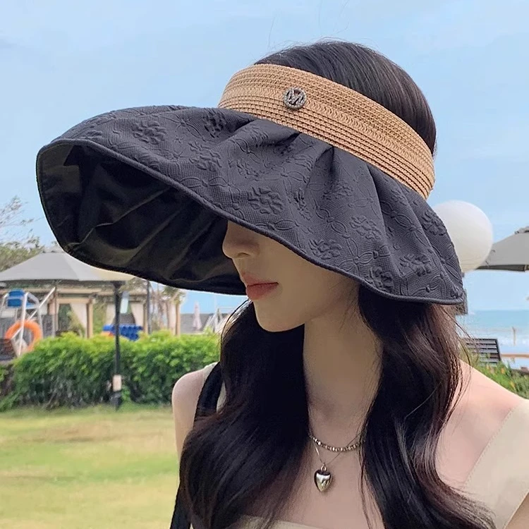 英国CospKosp夏季帽子大檐遮阳出游百搭防晒帽空顶帽太阳帽女孩