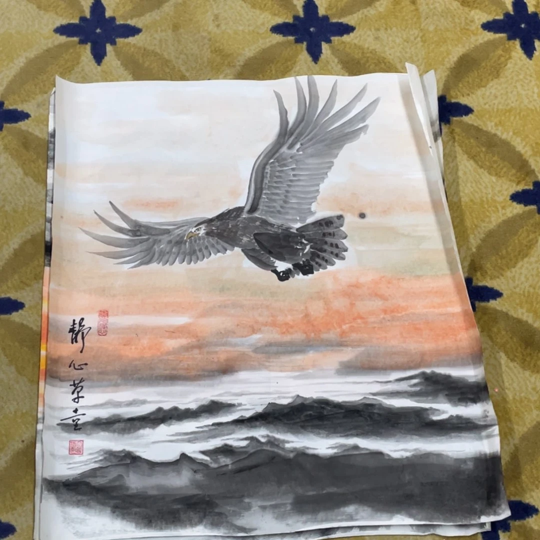 书法高老师四尺三开作品11111