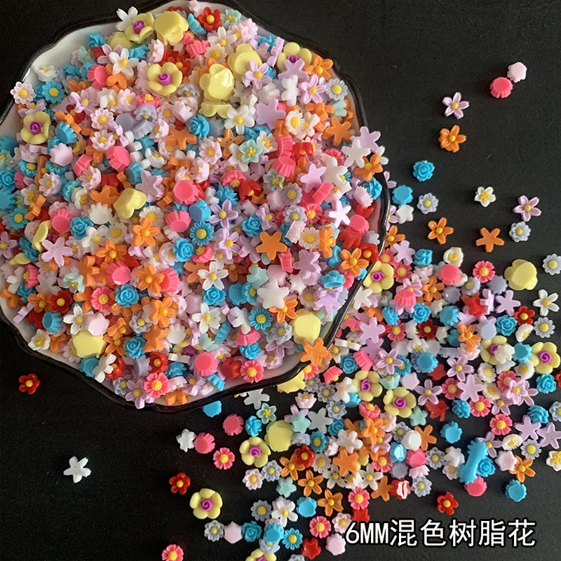 【安欣专属】日式迷你小花饰品树脂手工创意饰品