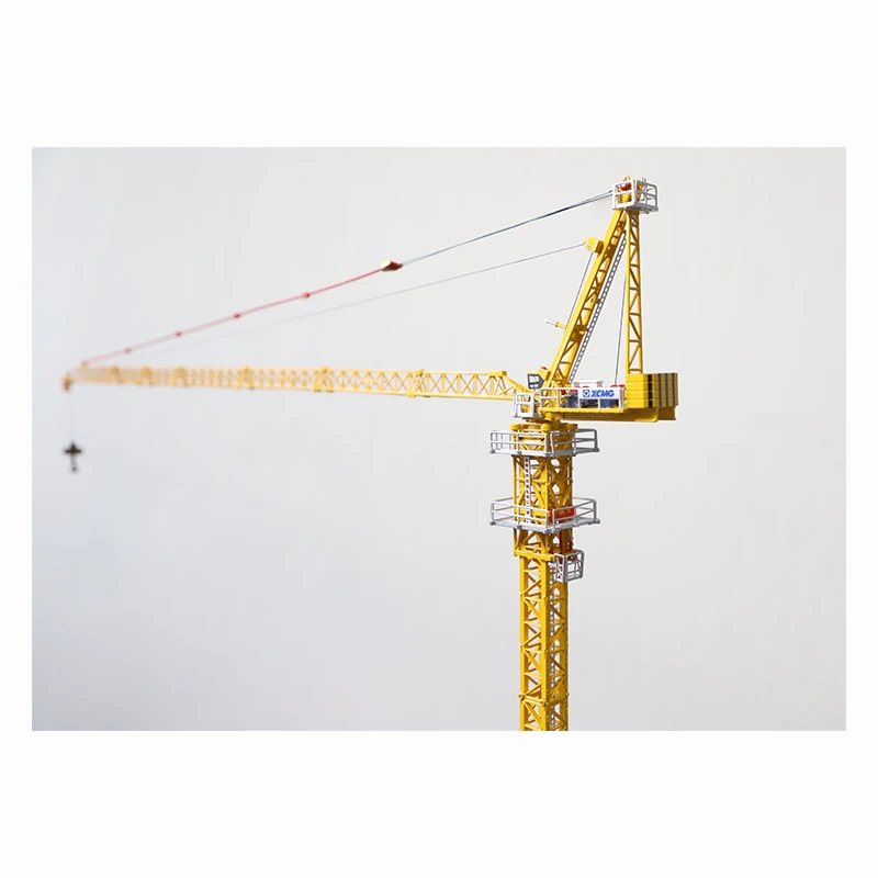 徐工XGL190-14S动臂塔式起重机模型1:100比例 静态摆件精美礼品