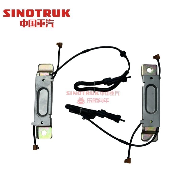 汕德卡豪沃碟刹制动报警器刹车片极限报警器压板带电子磨损报警器