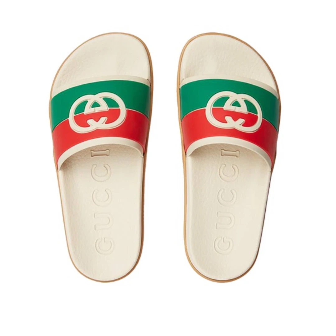 全新未使用 GUCCI/古驰 古驰Gucci双G拖鞋沙滩凉鞋