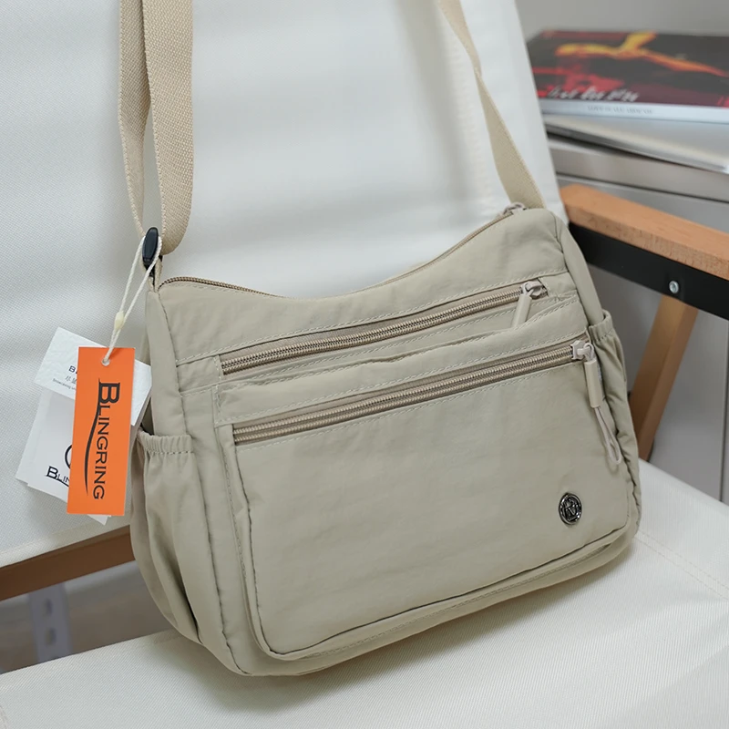 Bling Ring超轻系列休闲包百搭尼龙包单肩/斜挎包轻便肩包简约