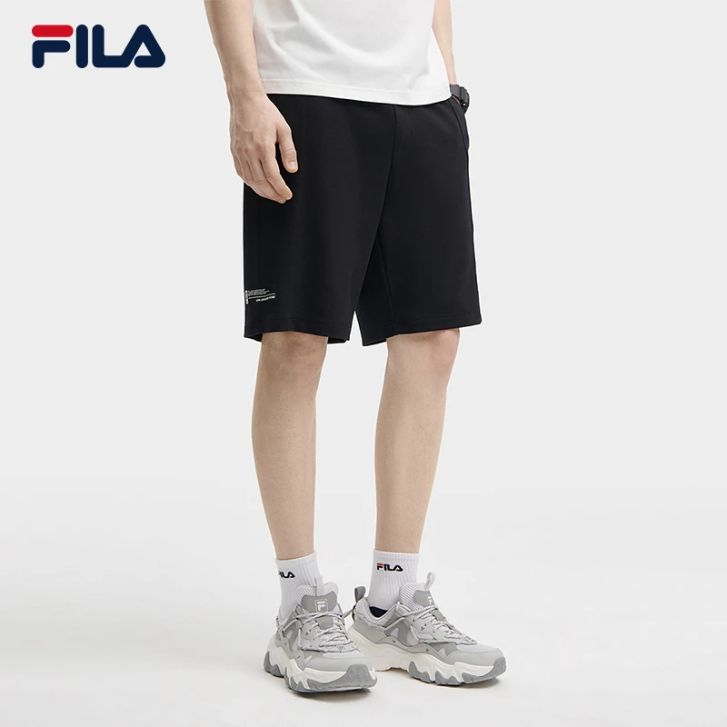 Fila/斐乐男【夏季舒适五分短裤】新款时尚休闲运动短裤F11M429607F