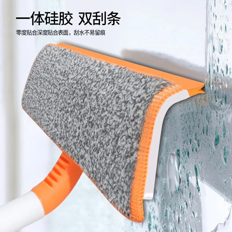 擦玻璃器 家用可伸缩擦窗器玻璃刮水器加长杆玻璃擦窗器玻璃擦