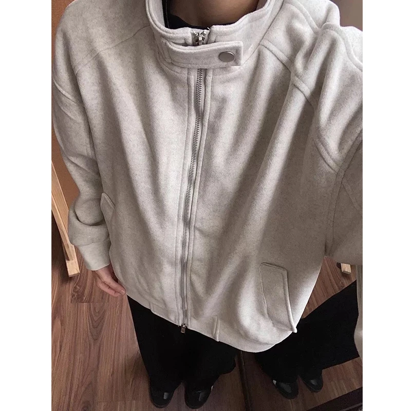 美式cleanfit夹克男款春秋季青少年ootd穿搭上衣痞帅高街vibe外套