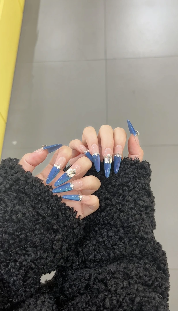 派大星房东【蔚蓝香调】纯手工穿戴甲 完美主义慎拍