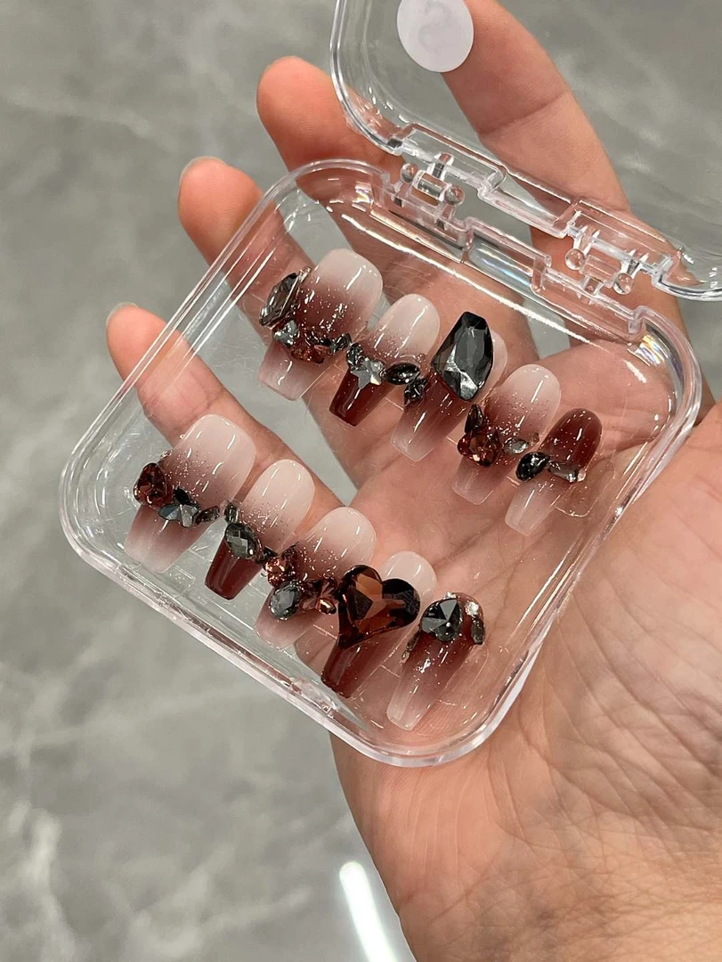 派大星房东【树莓紫】纯手工穿戴甲 完美主义慎拍