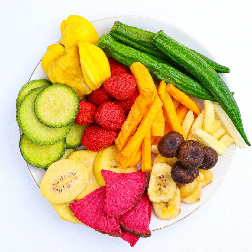 百年鎏园什锦果蔬脆休闲零食今日买2送1到手3包