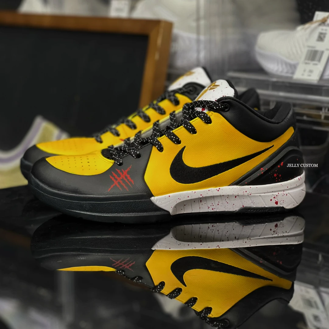 【Jelly 實戰定製】Nike 科比4 GiGi   "Lee"  美式低帮实战篮球鞋