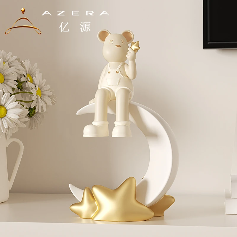 奶油风装饰摆件高端大气上档次客厅电视柜酒柜玄关乔迁新房子礼物