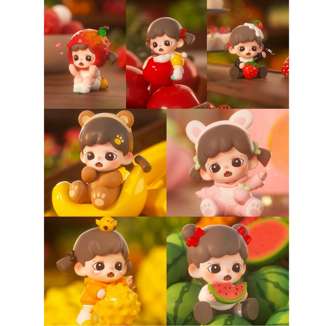 【陆陆拆盒】Baby Zoraa我爱吃果果系列 潮玩手办盲盒【不支持退换】