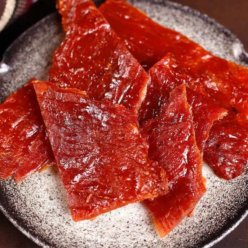 【南海阁海珍行】原切咸鲜香口原味猪肉干500g