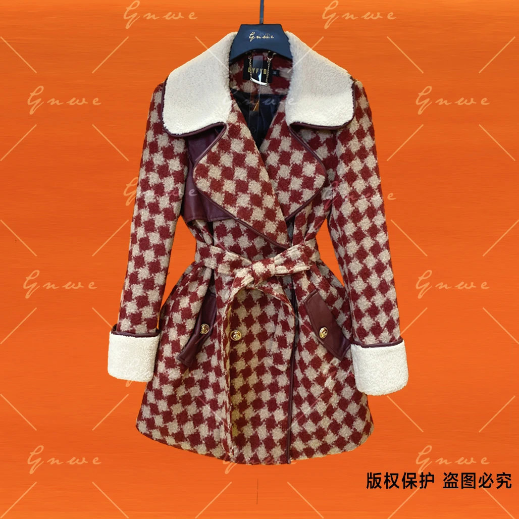 【私人订制】秋冬高奢限定款  设计师款高级感显瘦外套  G-102