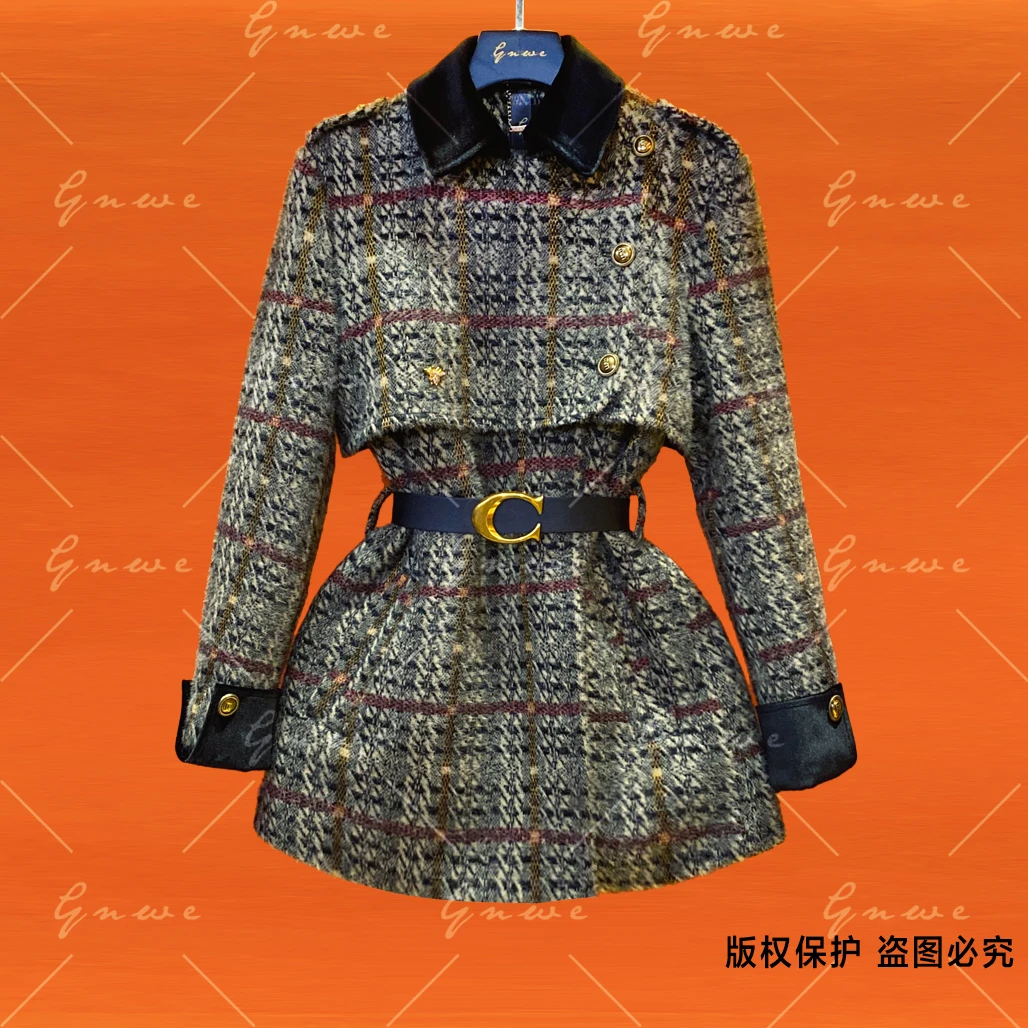 【私人订制 1】冬季新款设计师时尚个性遮肉显瘦外套  G1128