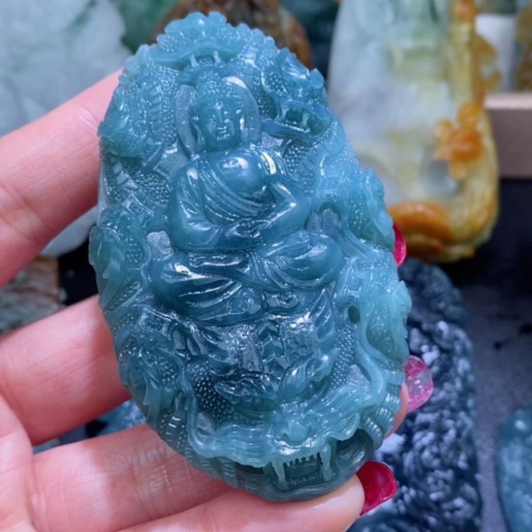 【闪购商品】定制翡翠未镶嵌放****。