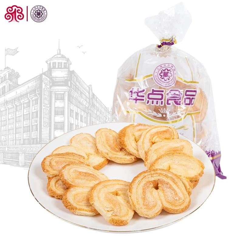 上海特产代购老字号华点千层蝴蝶酥网红传统点心办公室休闲零食