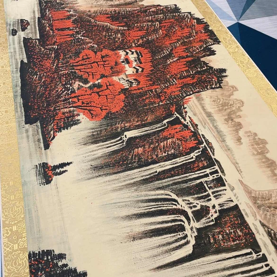 【闪购商品】绘画万山红遍