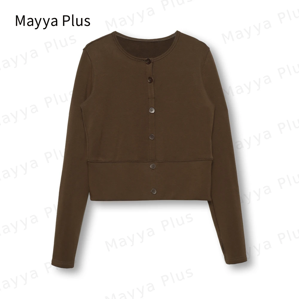 【巧乐兹】Mayya Plus原创时尚新品气质显瘦遮肉百搭T恤32346878