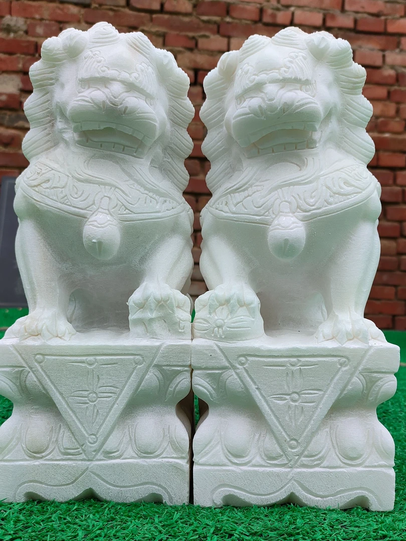 汉白玉石狮子 石雕狮子 石头狮子