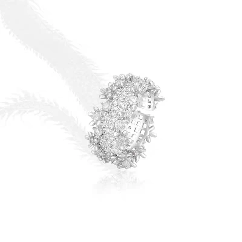 铜合金戒指 轻奢设计师款戒指~7119