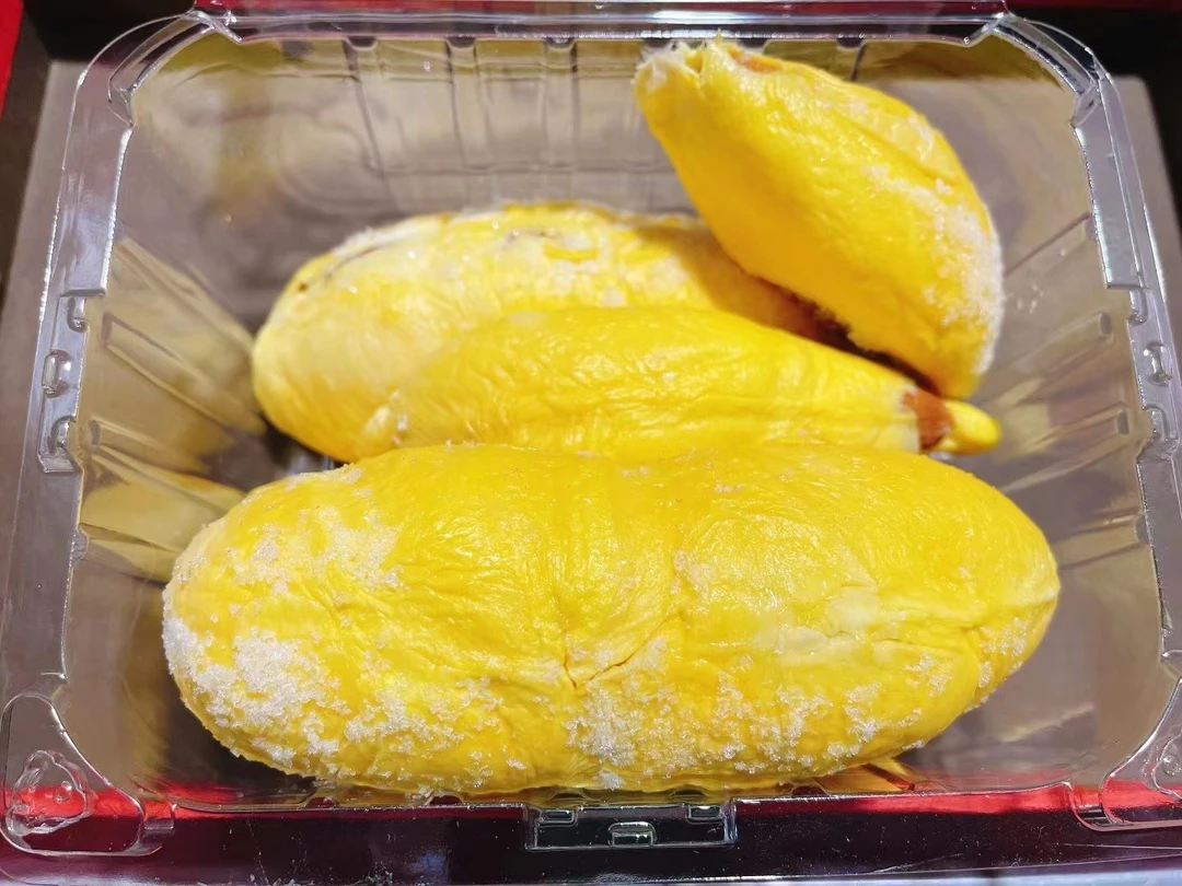 【液氮冷冻】猫山王榴莲D197 一盒400g果肉 鲜甜软糯丝滑