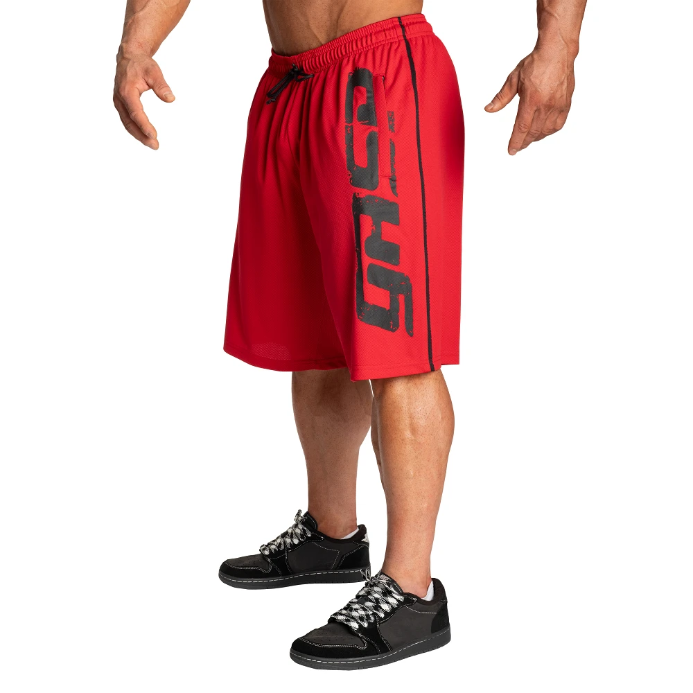 GASP Pro mesh shorts盖世璞 涤纶网眼速干健身运动宽松裤220666