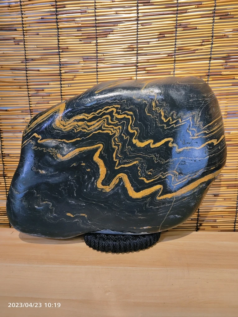 汉江石天然原石摆件，干湿拍