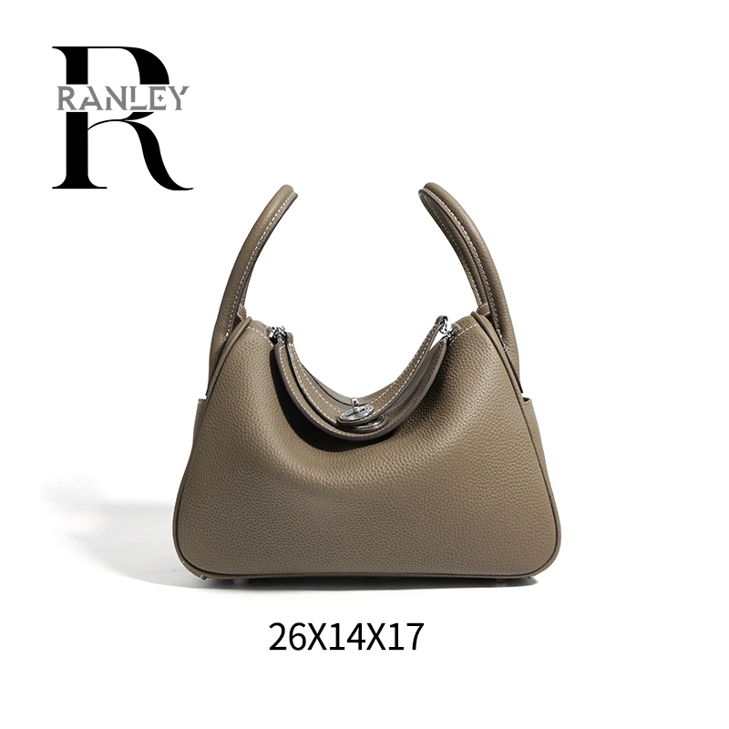 真皮单肩包包女时尚潮流通勤经典简约百搭单肩斜挎小包