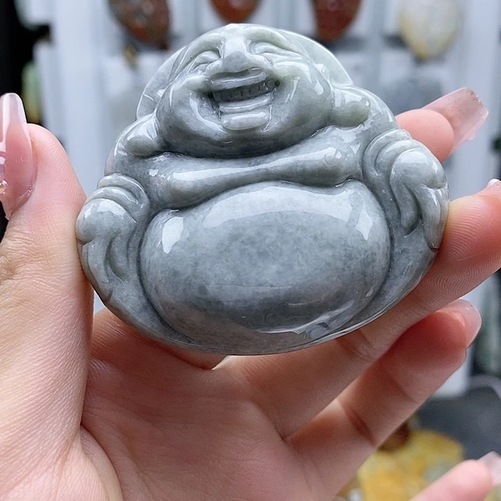 翡翠挂件未镶嵌翡翠