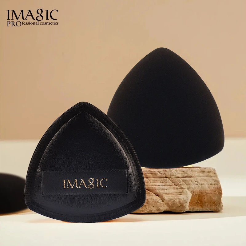 IMAGIC棉花糖水滴气垫粉扑干湿两用柔软Q弹不吃粉美妆粉扑工具