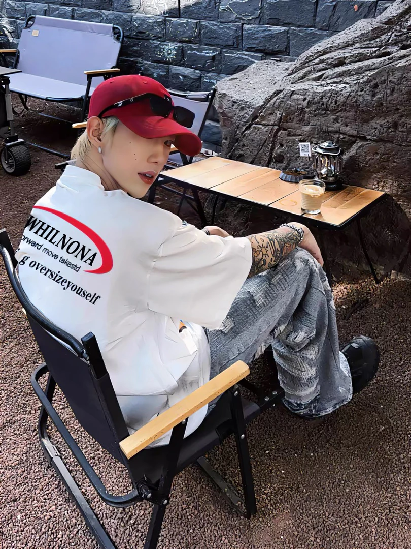 100%纯棉夏季新款高街美式短袖t恤男女宽松简约风ins百搭半袖上衣