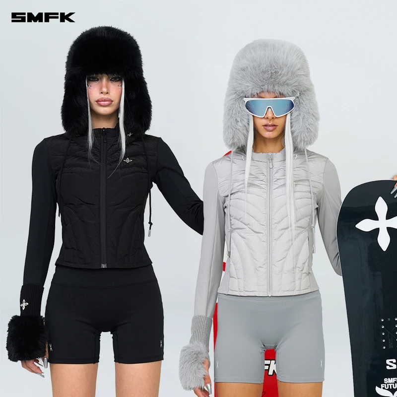 SMFK风暴修身羽绒夹克 UG030B 秋冬运动保暖服保暖内搭【好羽绒】