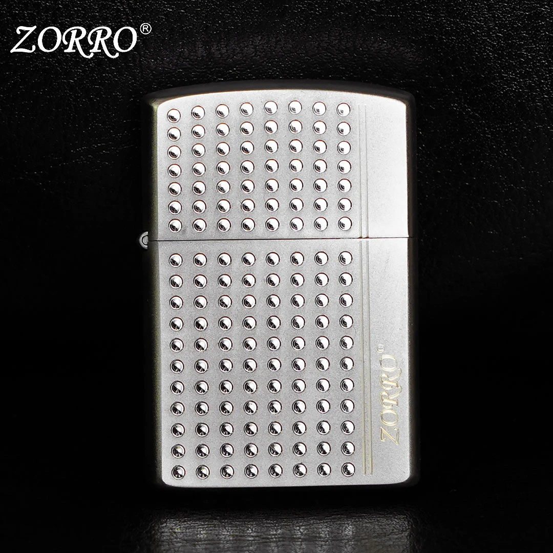 ZORRO佐罗砖石标志防风煤油打火机个性经典创意潮节日礼物送男友