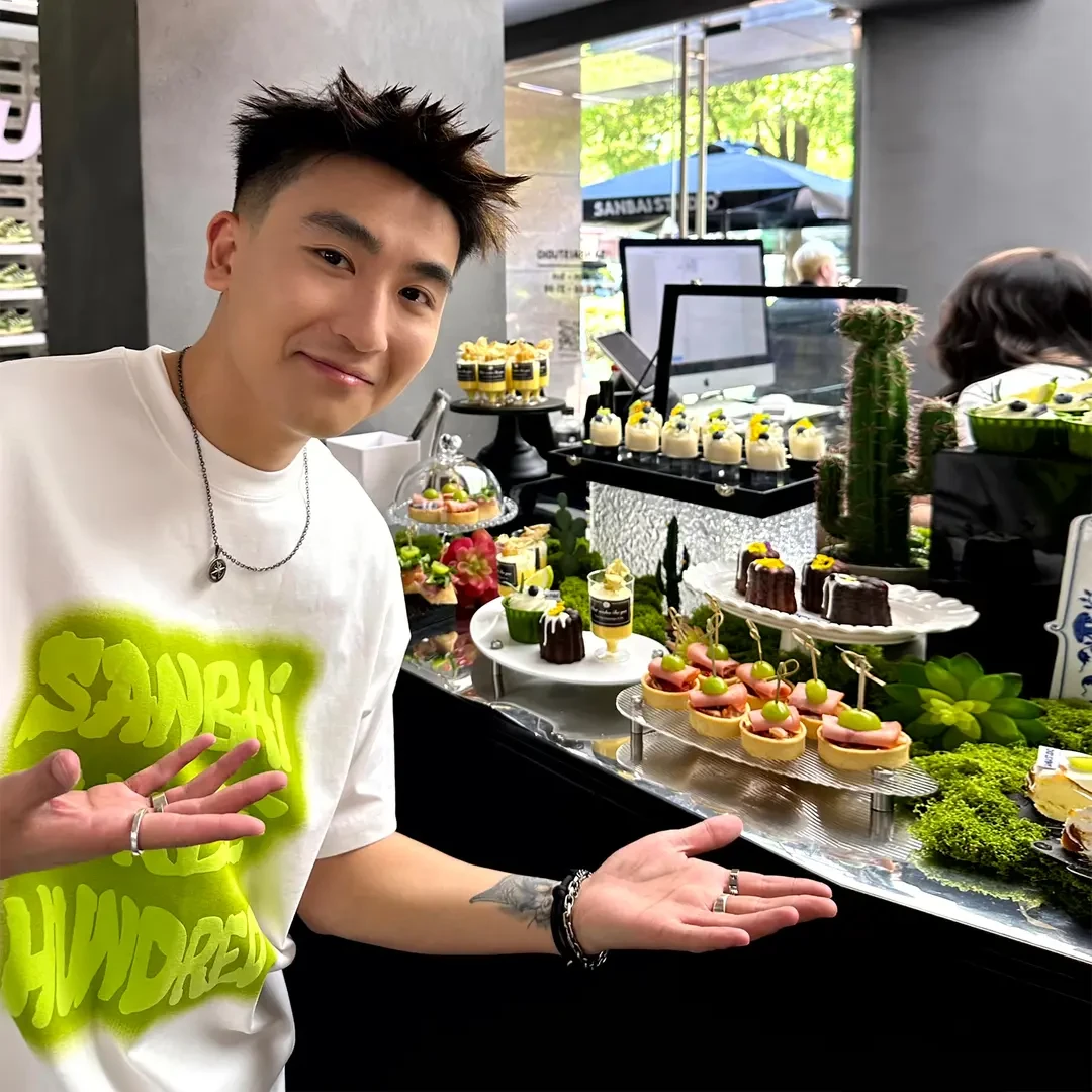 新款美式重磅复古纯棉绿色方块字母t恤高克重宽松休闲高级感短袖