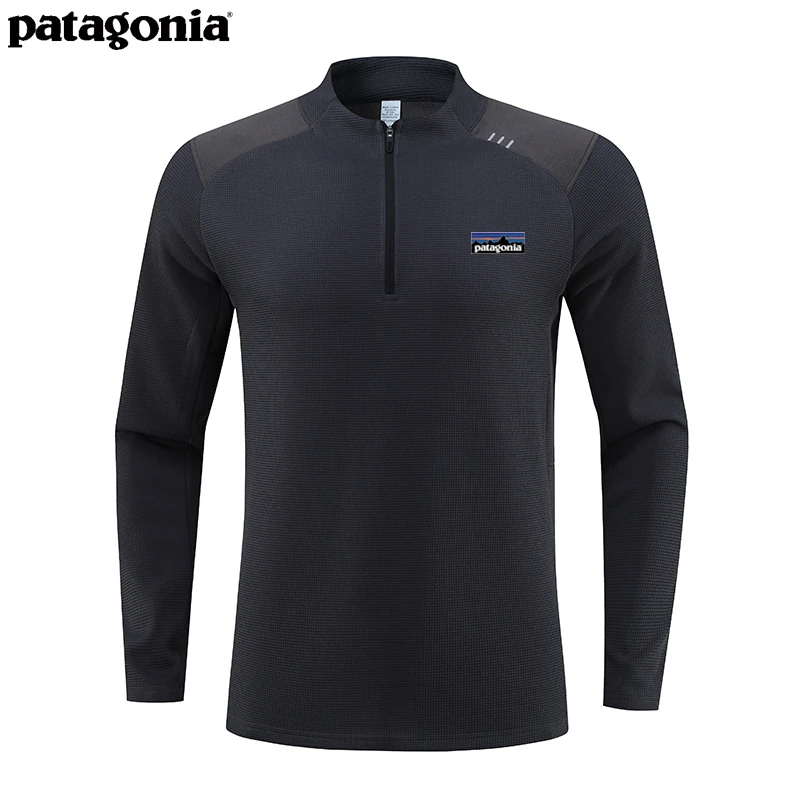 Patagonia/巴塔哥尼亚户外运动长袖男士春秋速干透气保暖打底衫男