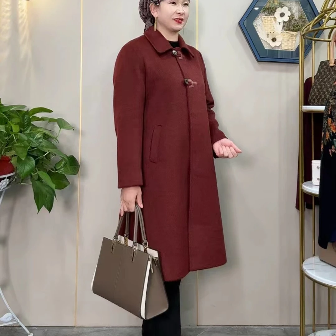 w1778高端羊毛大衣（挂里衬）