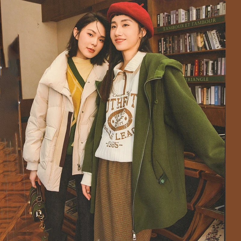 39286【觅系列】双面呢外套35MJ7510A059