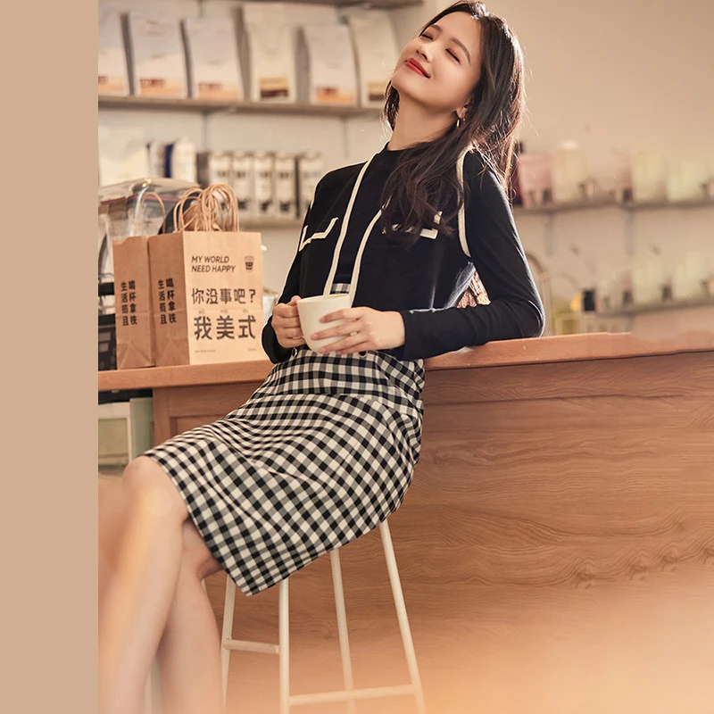 32190【依系列】马夹+连衣裙两件套4I317115D