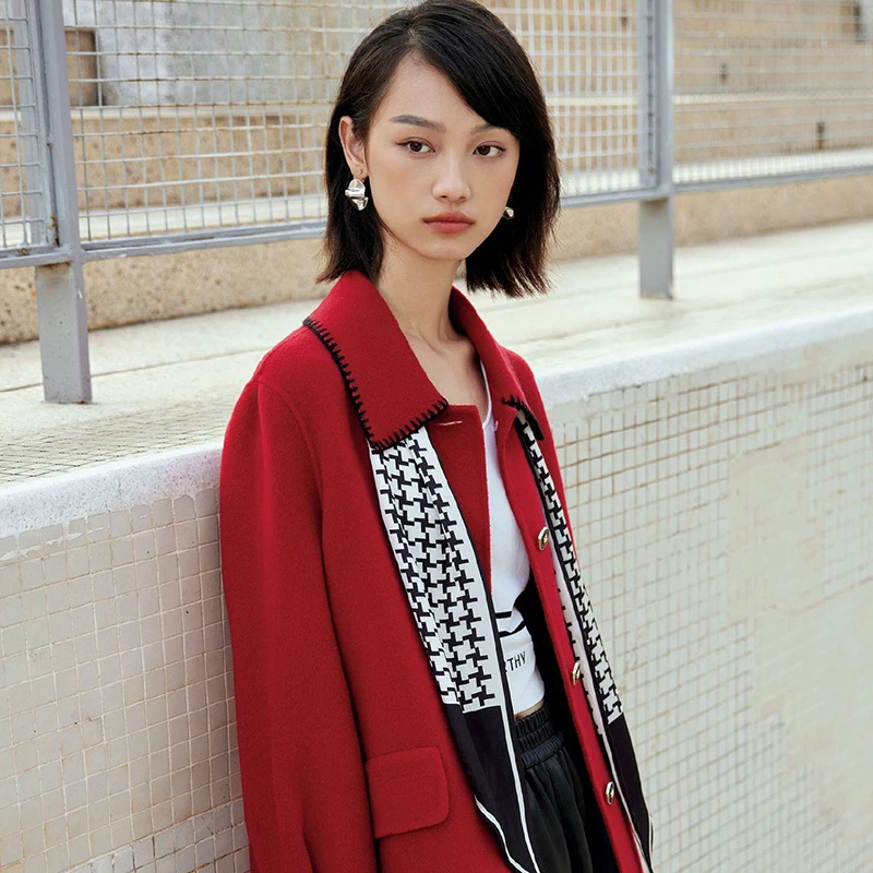 39300【依系列】双面呢大衣2I879295D