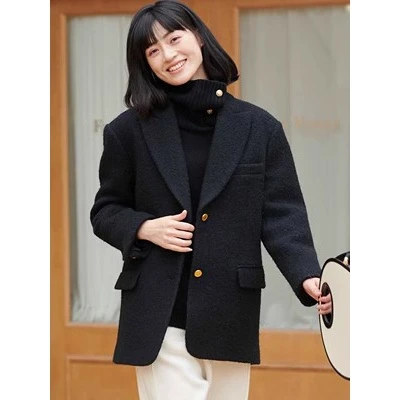 29208【碧K系列】气质毛呢外套HCA131