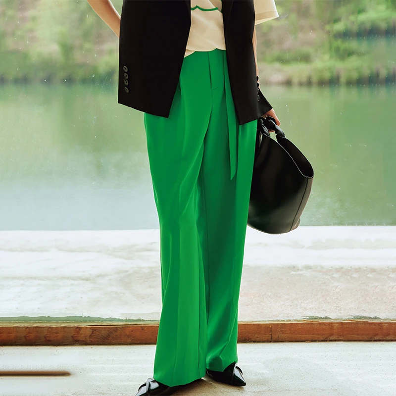 33392【依系列】直筒阔腿休闲裤1I353262D